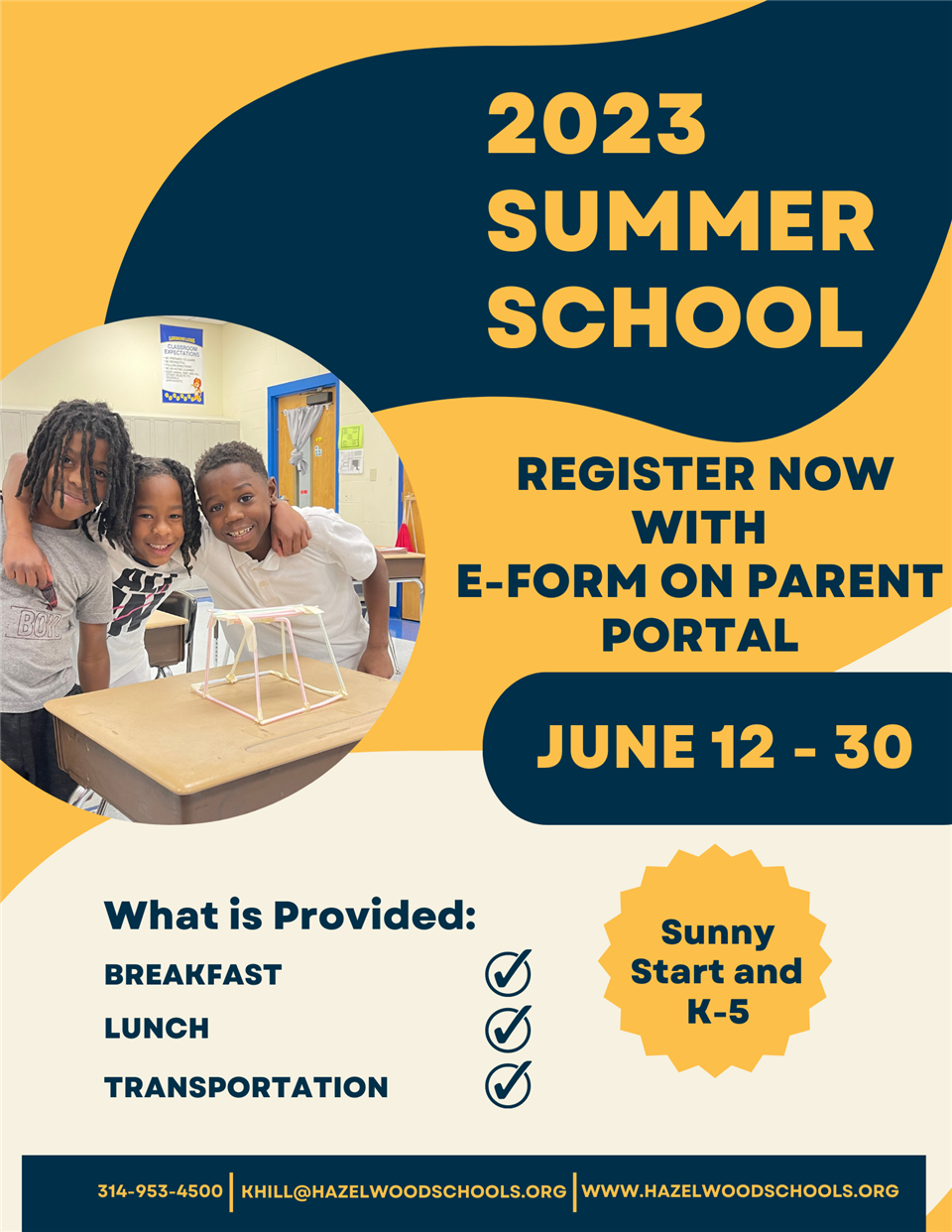 Summer School Registration Now Open